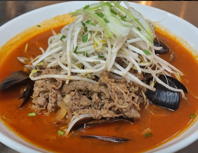 황제바지락짬봉 대표 메뉴