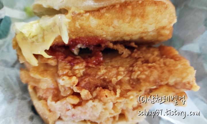 타워버거 내용물