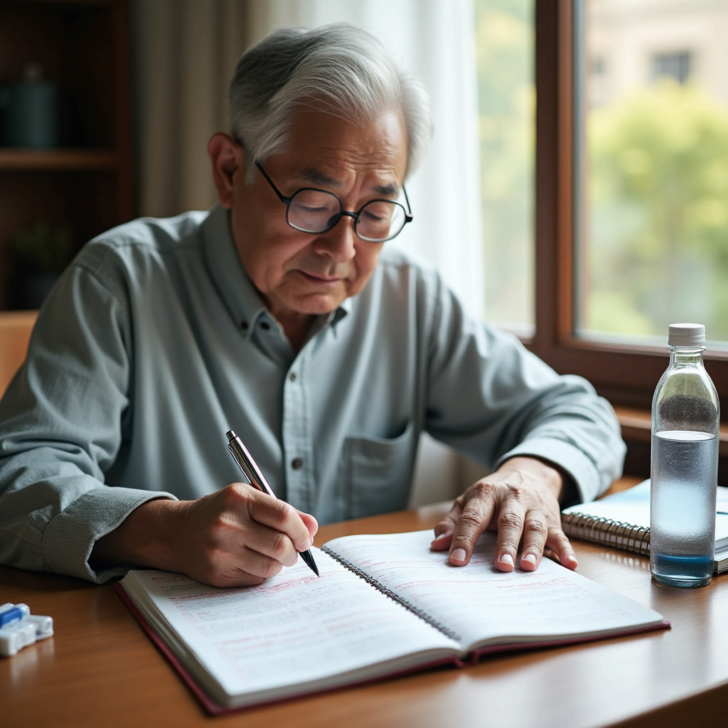 약 복용과 운동 기록을 통합한 건강 일기 쓰는 법: 10분으로 완성하는 하루 루틴 메모법