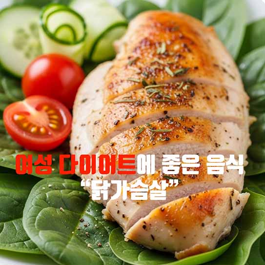 여성 다이어트에 효과적인 음식 닭가슴살 영양 효과 섭취방법 부작용 알아보기