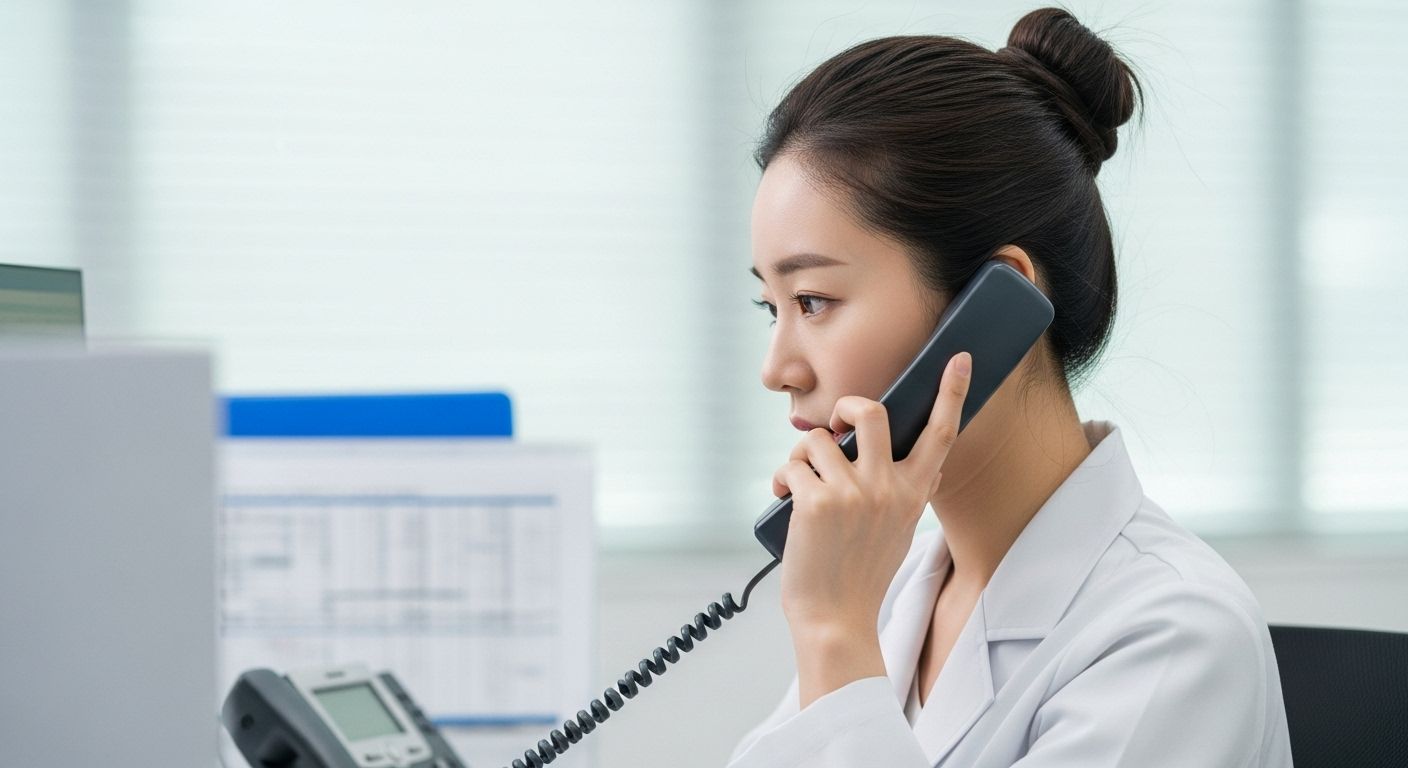 공단 전화를 통해 건강검진 대상 확인