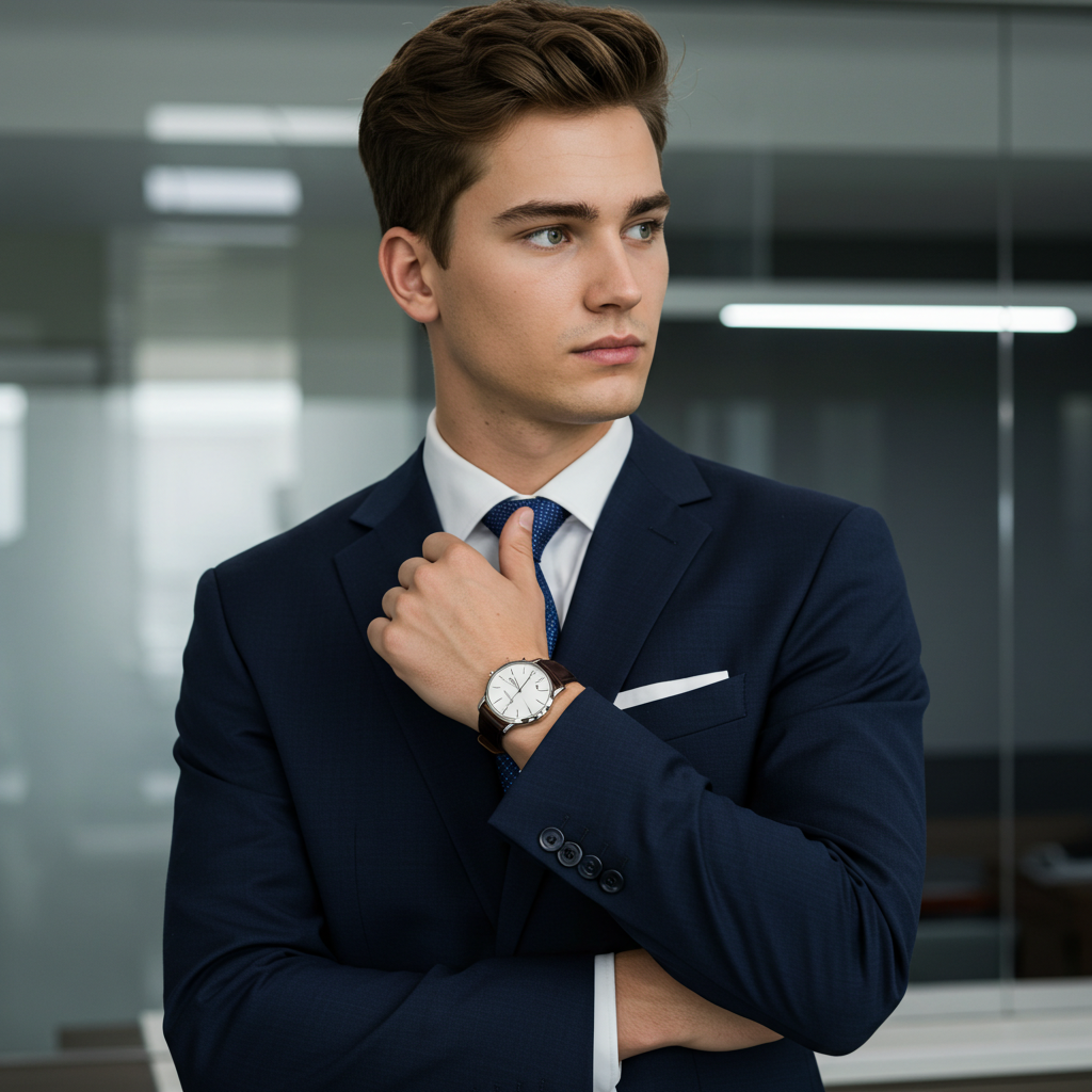 사회초년생 정장스타일 손목시계