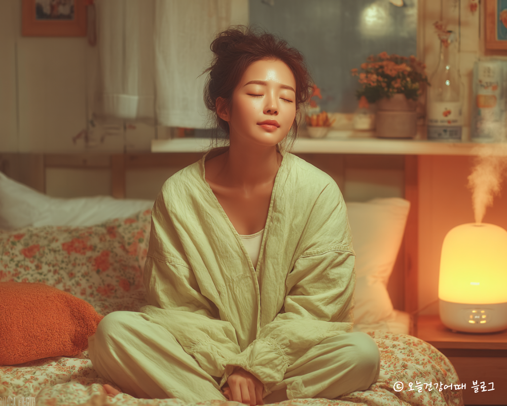 겨울 면역 루틴, 밤 루틴, 따뜻한 샤워, 수면