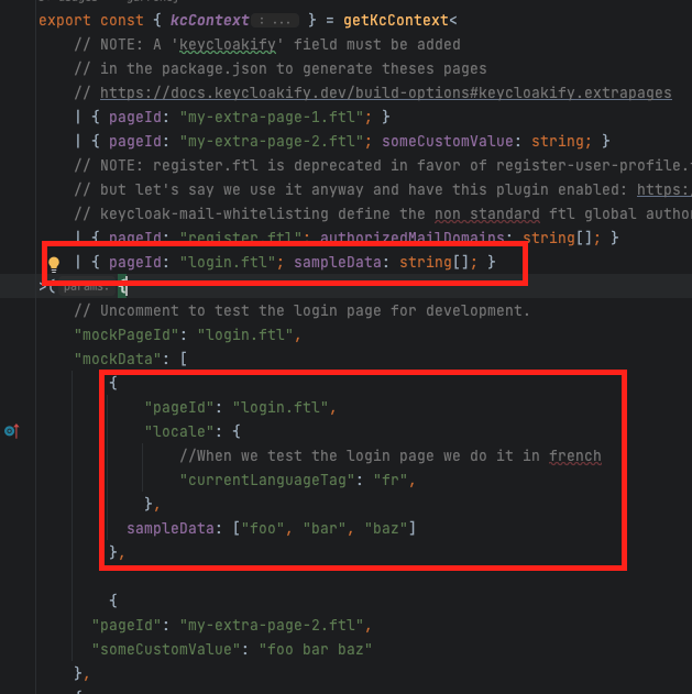 Keycloak keycloakify 테스트 설정