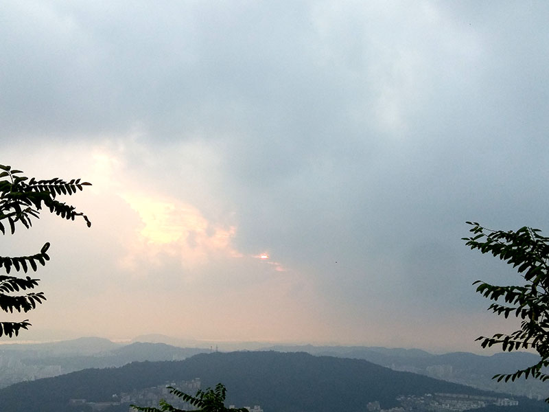 인왕산(Inwangsan) 저녁노을(Evening Glow) 보기