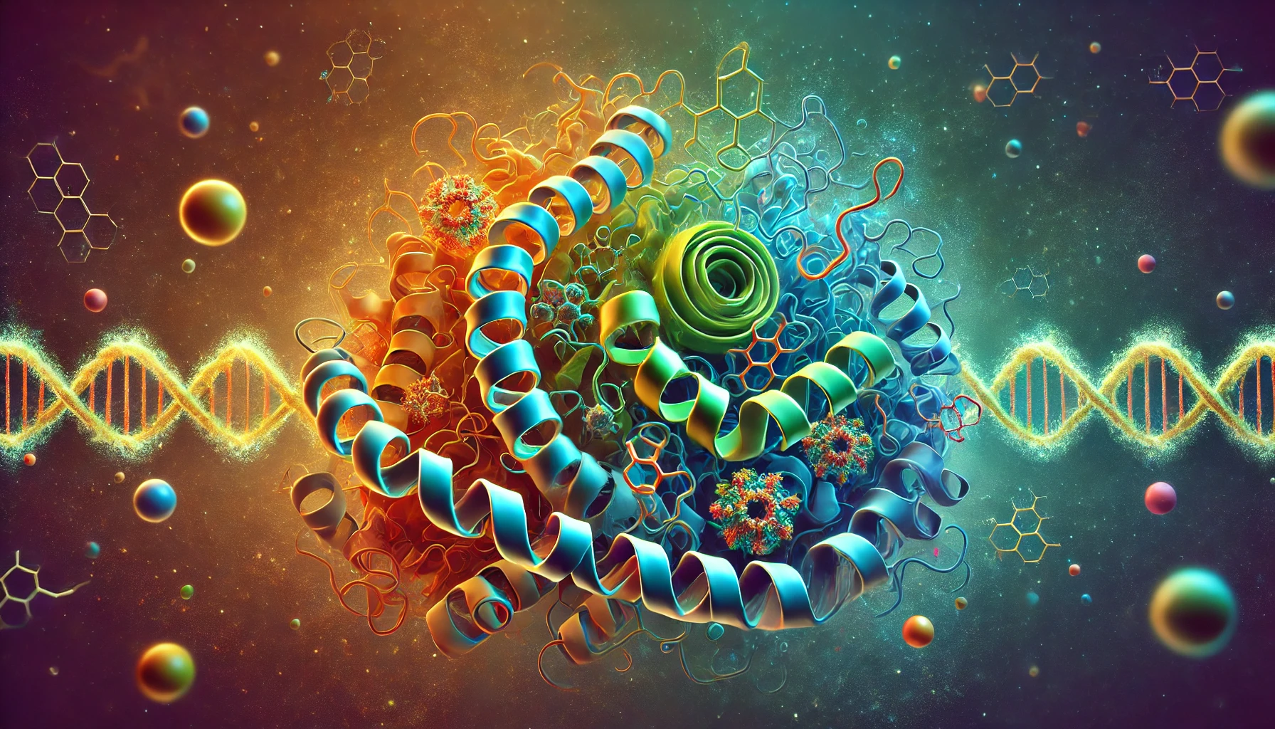 단백질의 1차, 2차, 3차 구조