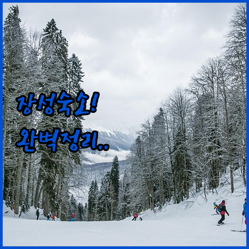 장성 여행 숙소 예약 전 확인해야 할..