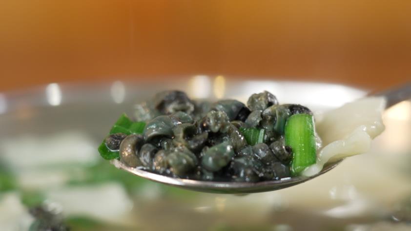 한국기행 섬진강 다슬기로 만든 다슬기 수제비