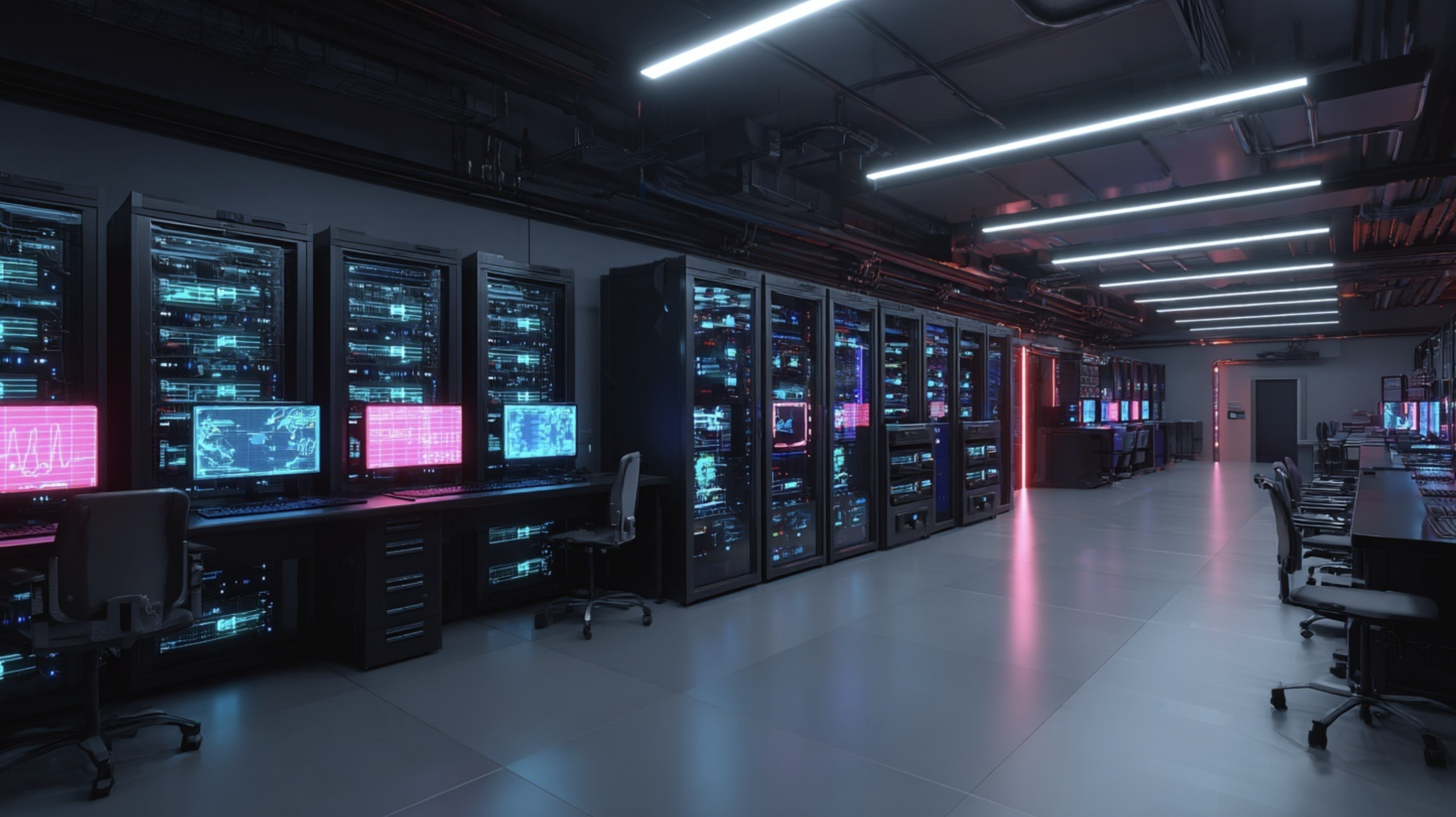 체계적으로 구성된 AI 개발 인프라실 - 효율적인 하드웨어 배치와 모니터링 시스템