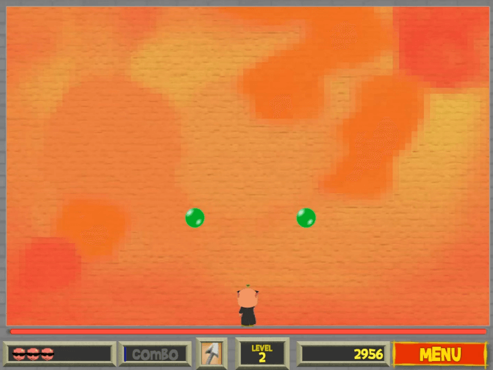 버블-트러블2-플래시게임-시작-화면