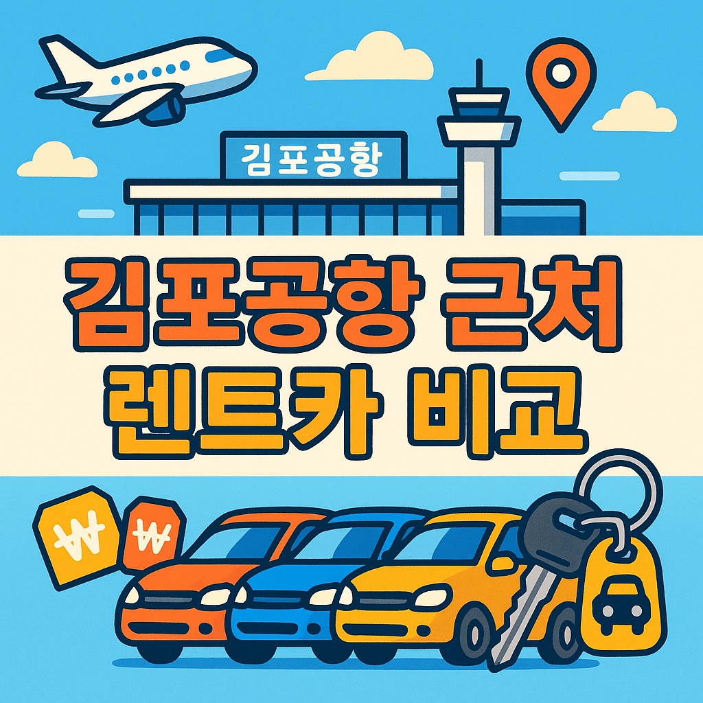김포공항 근처 렌트카 가격 비교와 추천