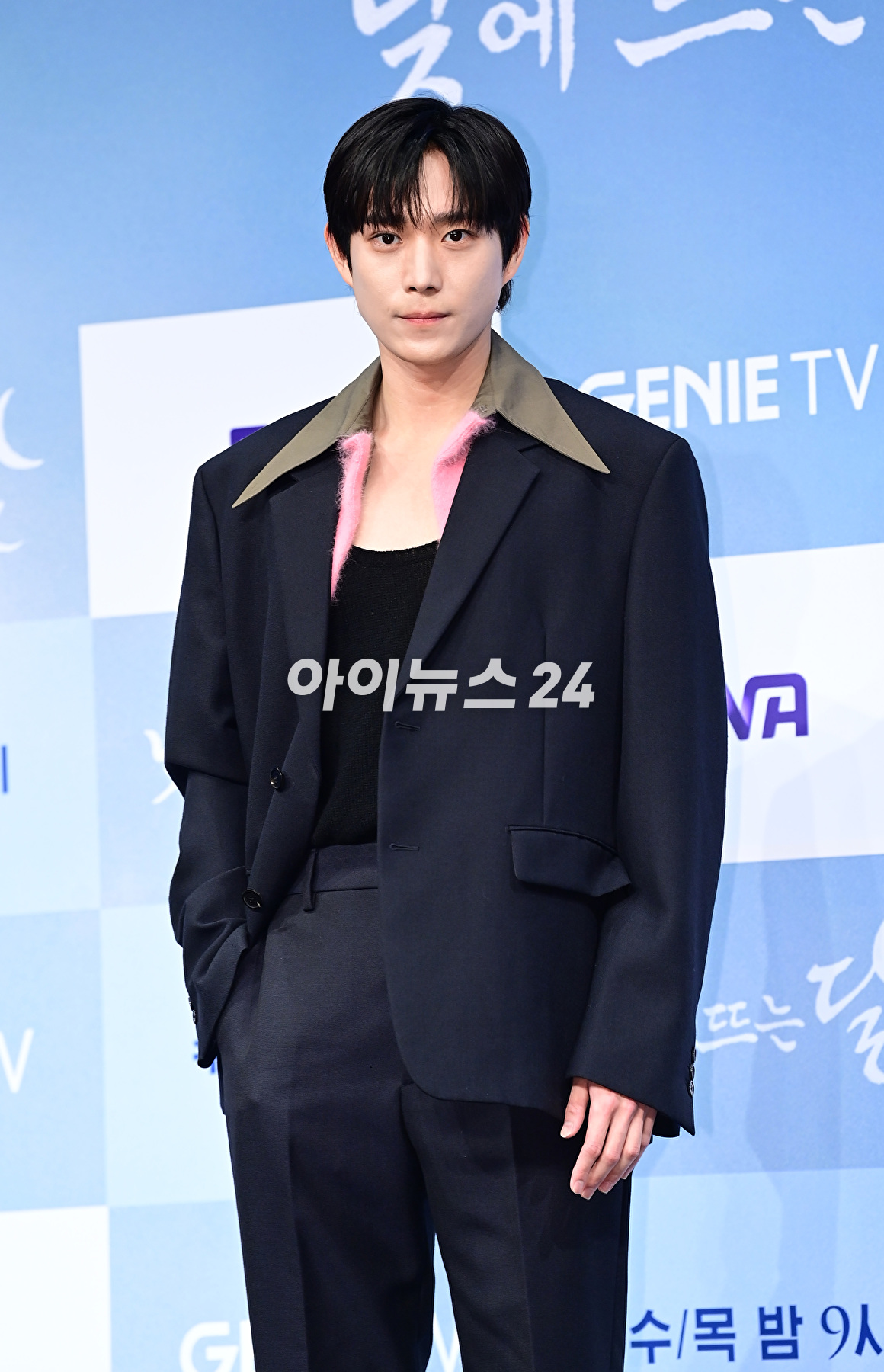 배우 김영대가 1일 오후 서울 구로구 신도림동 더세인트에서 열린 ENA 새 수목드라마 '낮에 뜨는 달' 제작발표회에 참석하고 있다. [사진=정소희 기자]