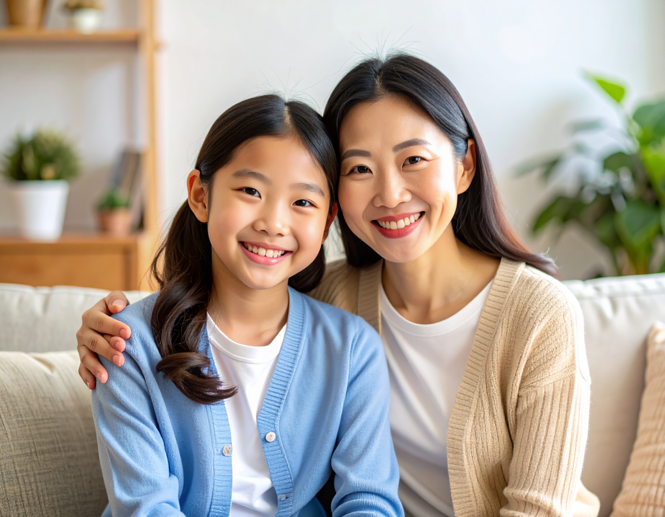 한부모가족 아동양육비, 엄마와 딸, 모녀