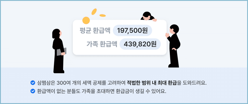 삼쩜삼-환급액