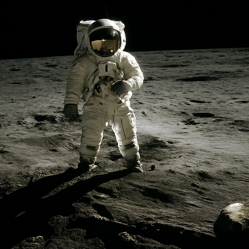 달에서 생기는 그림자는 지구보다 더 짙을까?