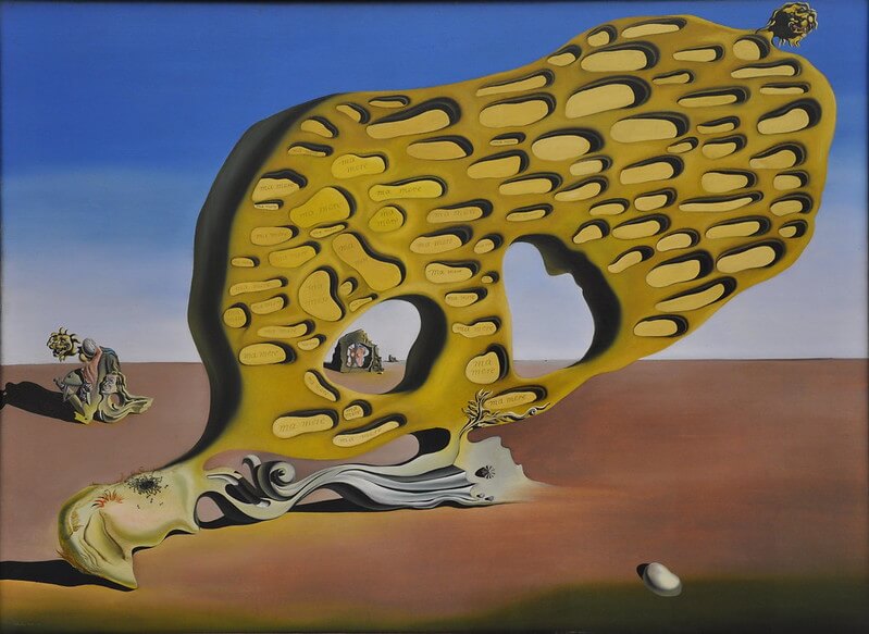 Salvador Dalí, Figueras 1904 - Figueras 1989, Das Rätsel der Begierde oder Meine Mutter, Meine Mutter, Meine Mutter