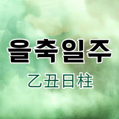 을축일주(乙丑日柱)