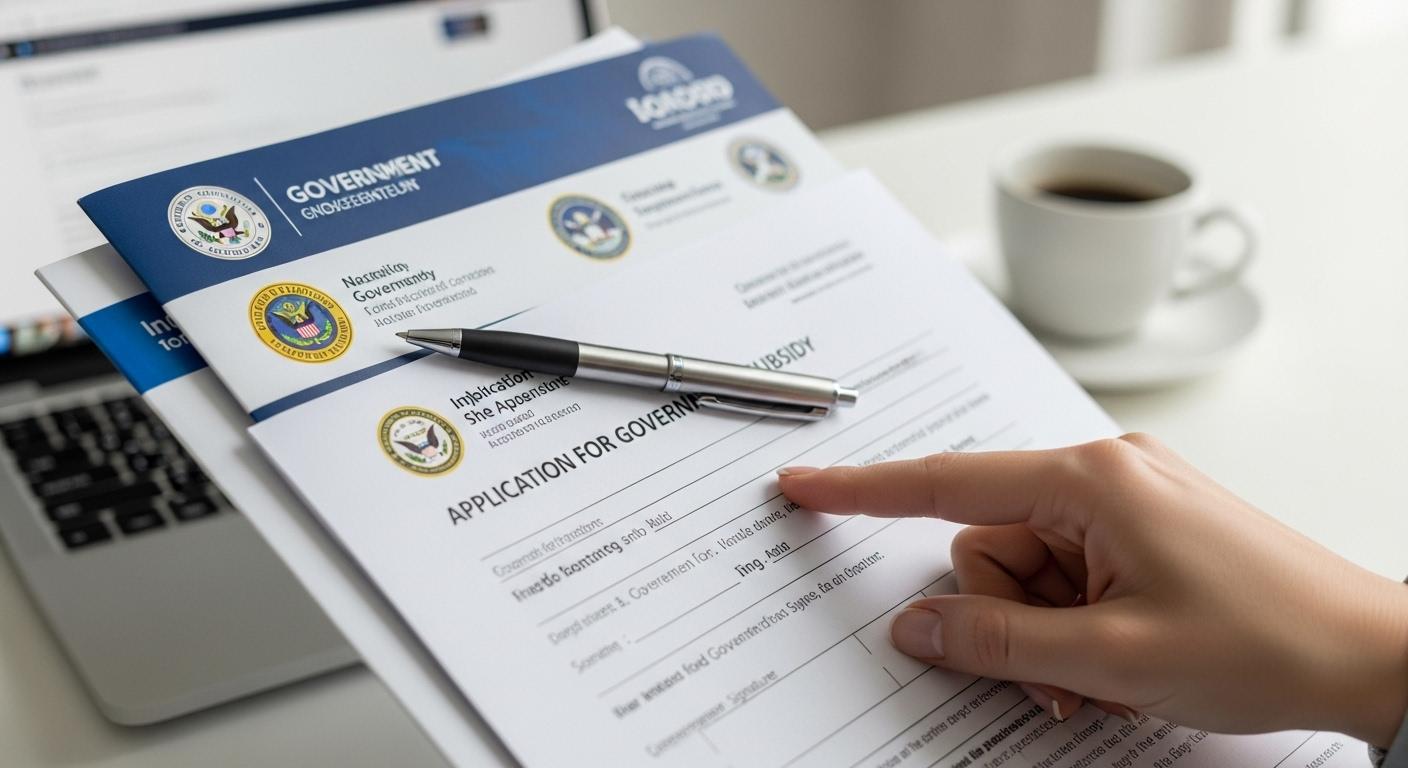 정부 보조금 신청 방법