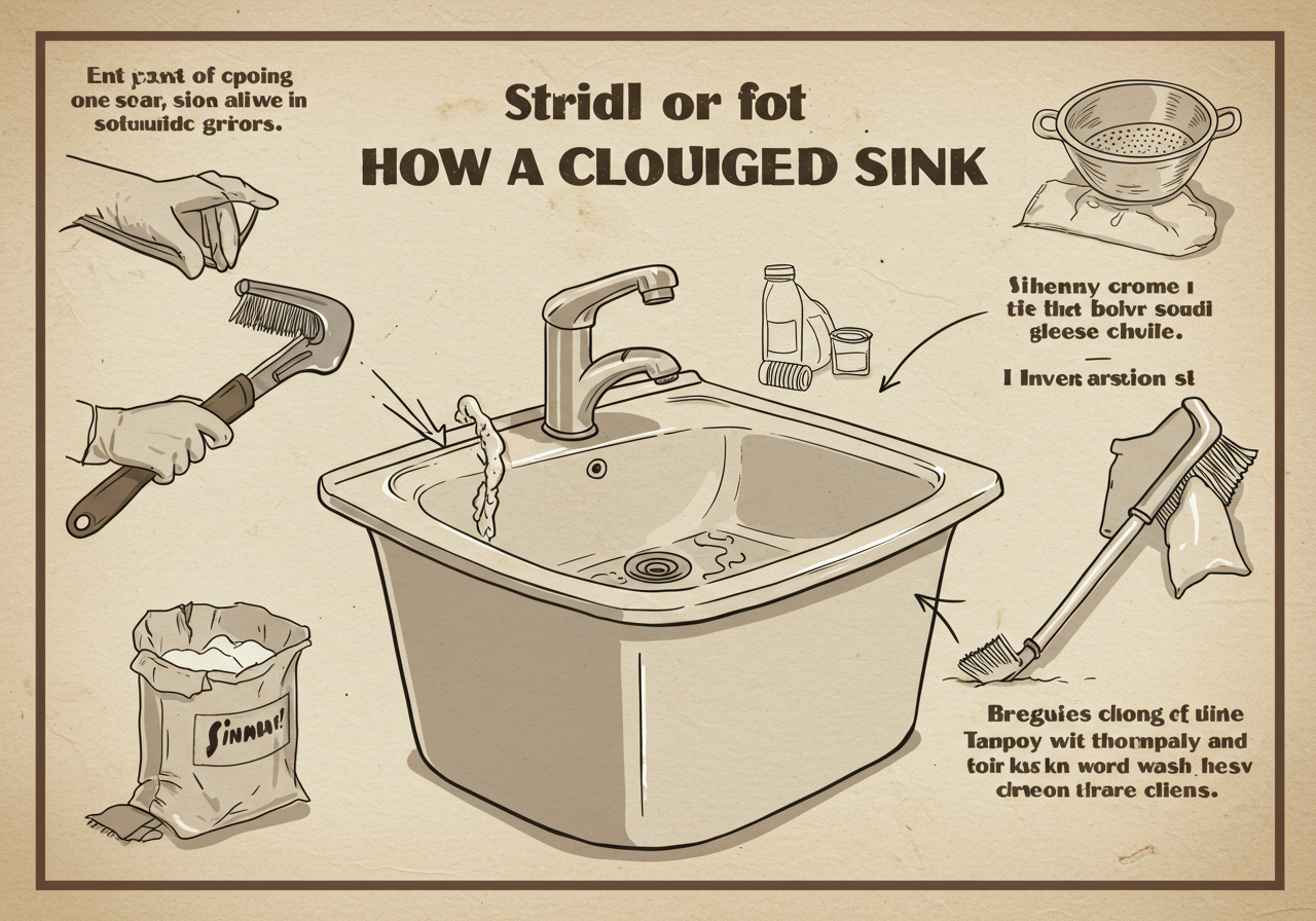 플런저로 해결! 기본 중의 기본이지만 효과 만점