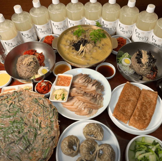 본오동 맛집 "대궐막국수 안산본점" 음식