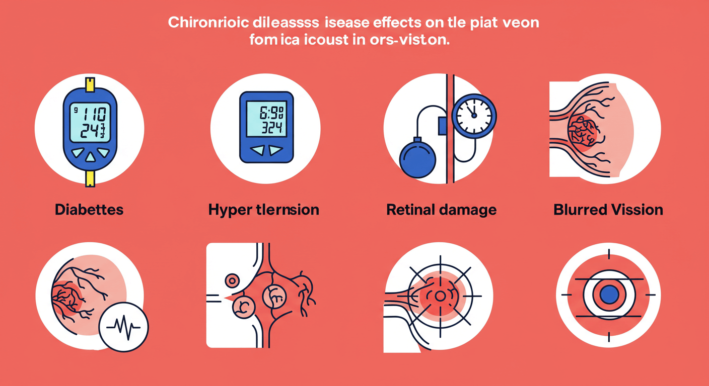 만성질환과 망막, 위험 신호를 간과하지 마세요