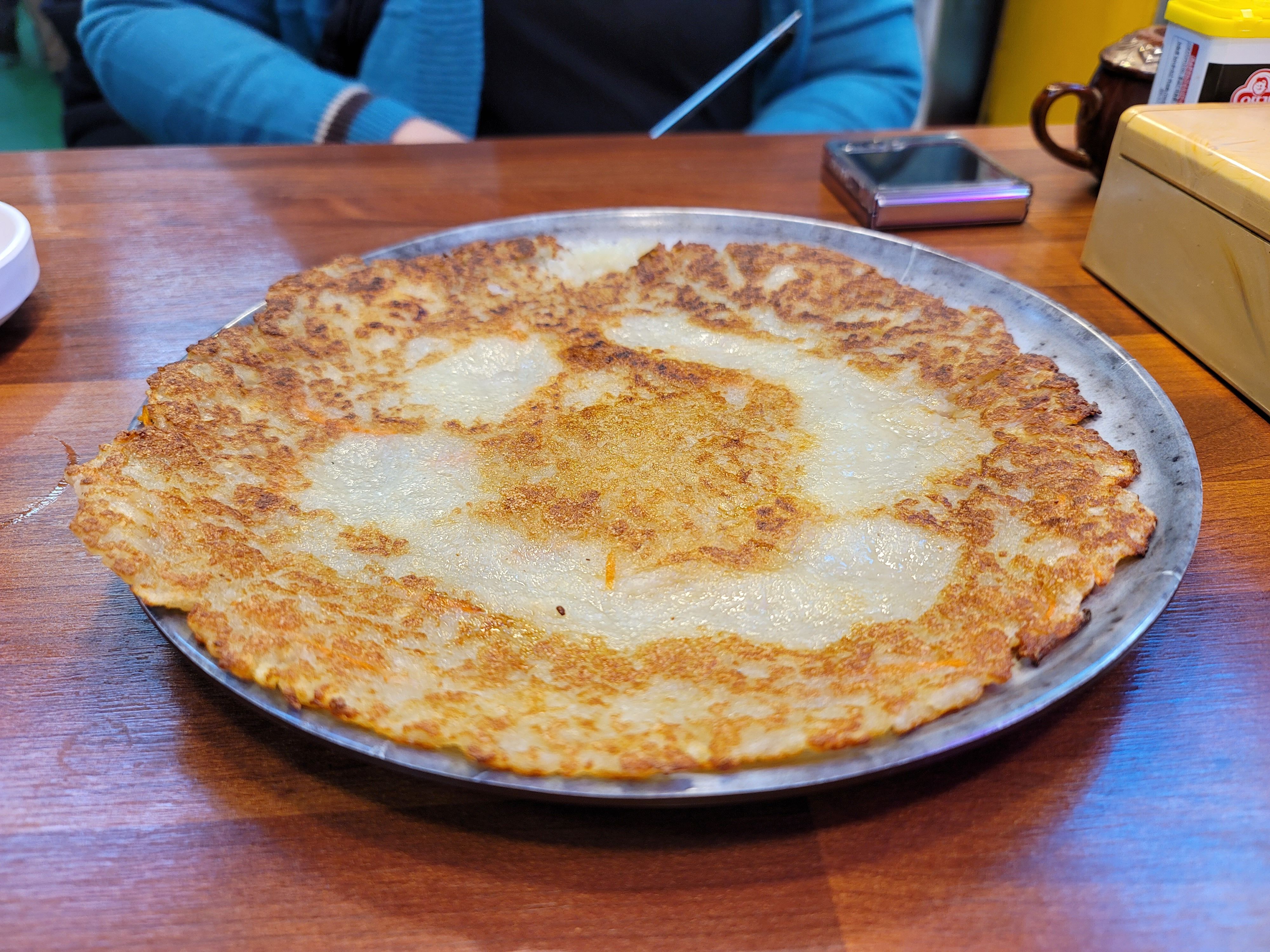 속초시장 감자전