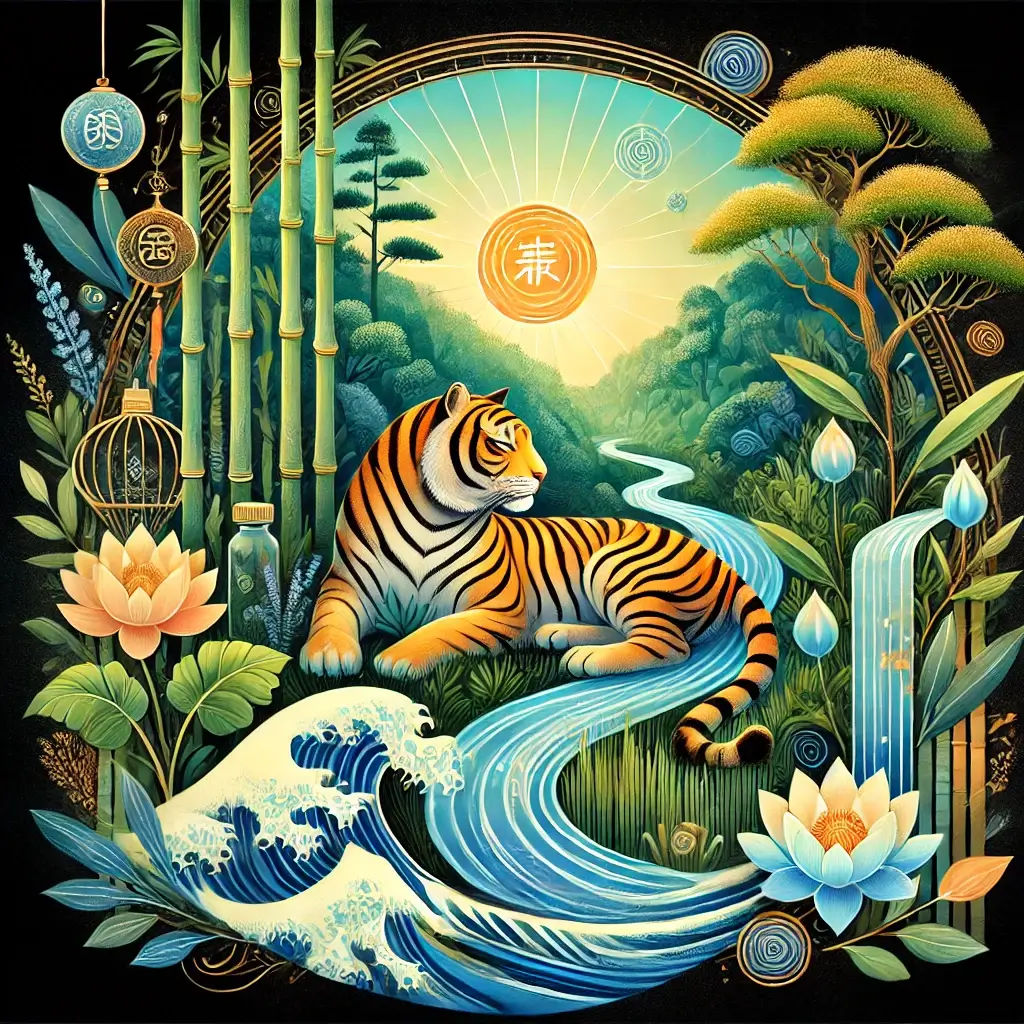 2025년, 당신의 운명은? 호랑이띠, 무료 운세로 미래를 엿보다!