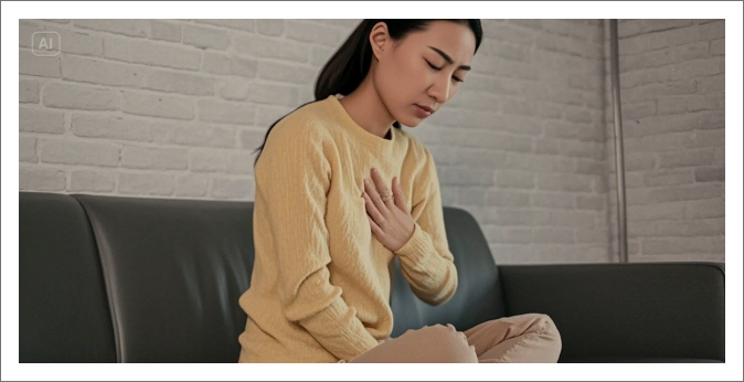 가슴답답함-증상