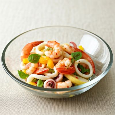 배 해물 샐러드