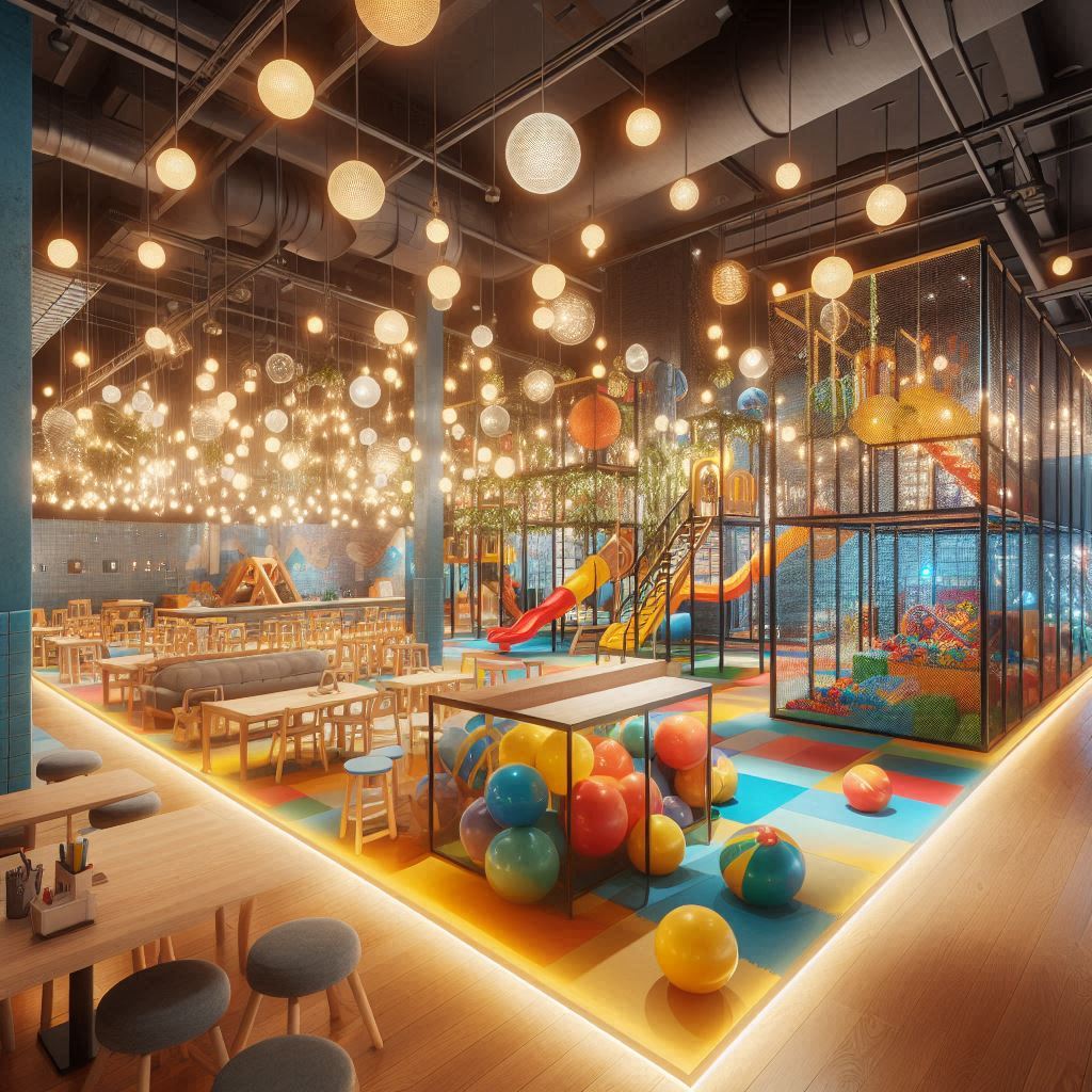키즈카페 배경