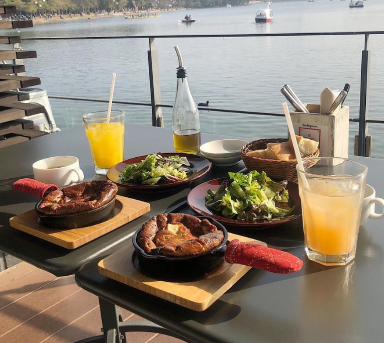 후쿠오카 근교 여행 오호리공원 카페