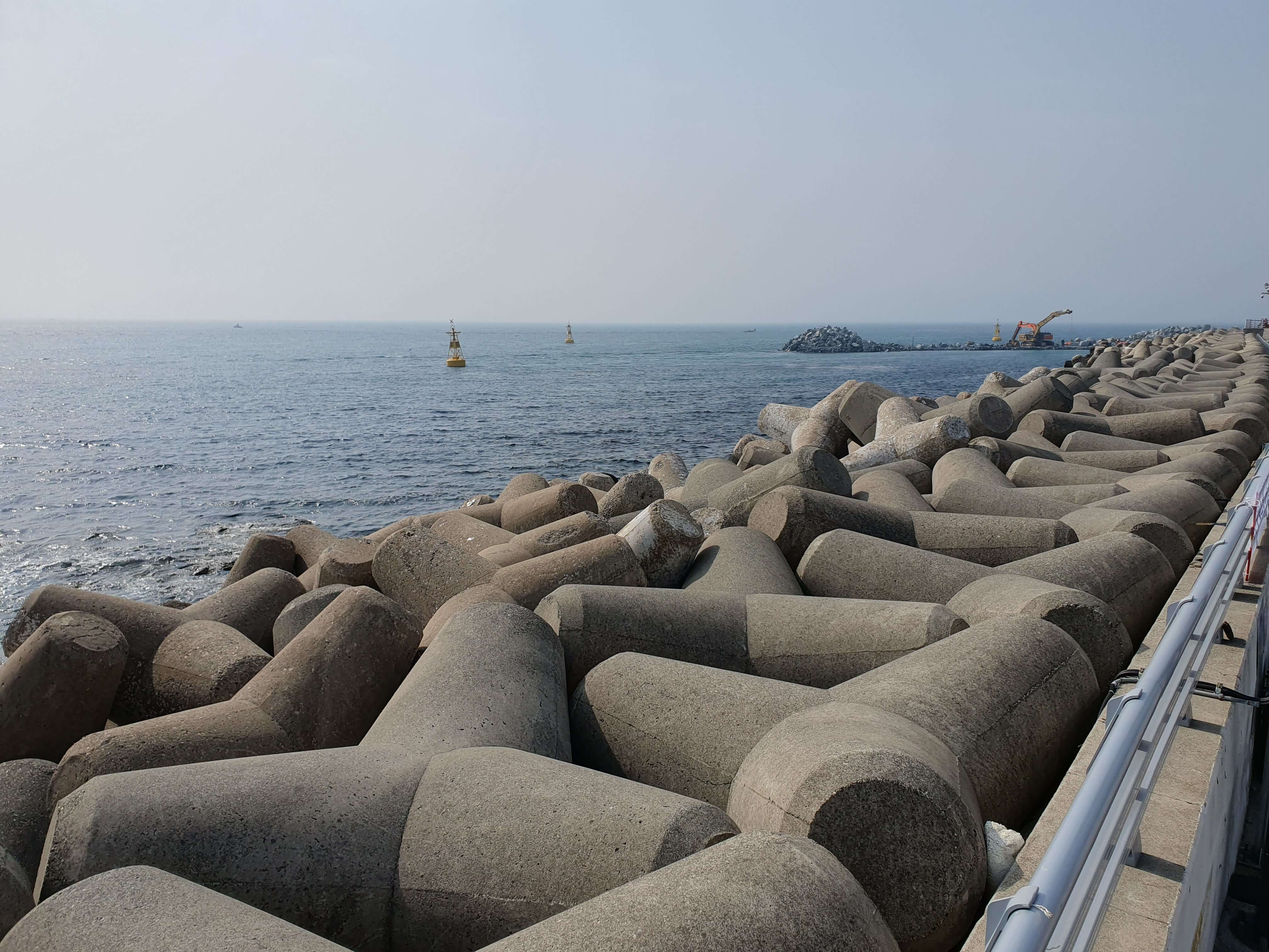 청사포 공영주차장(해운대해수욕장) 테트라포트