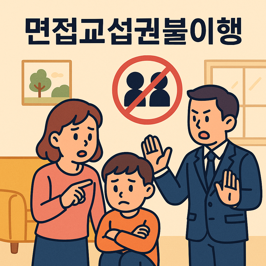 가정법원변호사 면접교섭권불이행