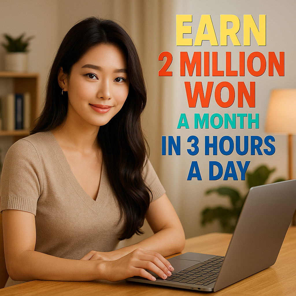 하루 3시간으로 월 200만 재택부업 5가지
