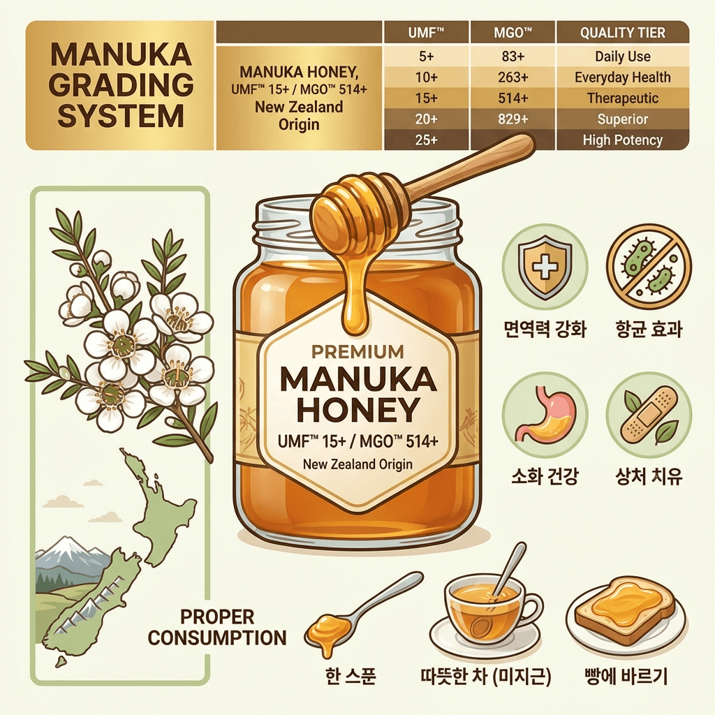 마누카꿀-효능-등급-활용법-안내-이미지
