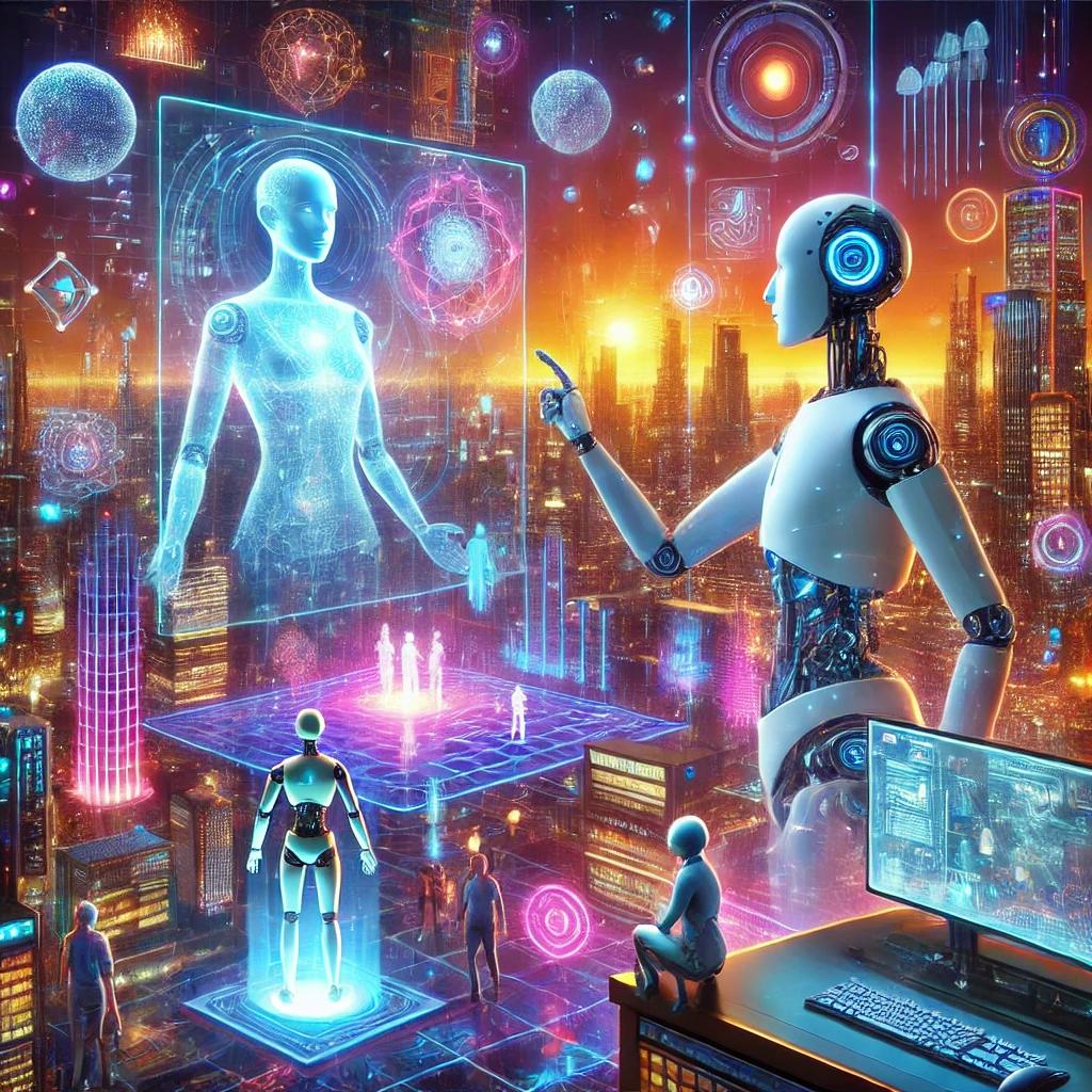 AI와 메타버스 이미지 관련 사진