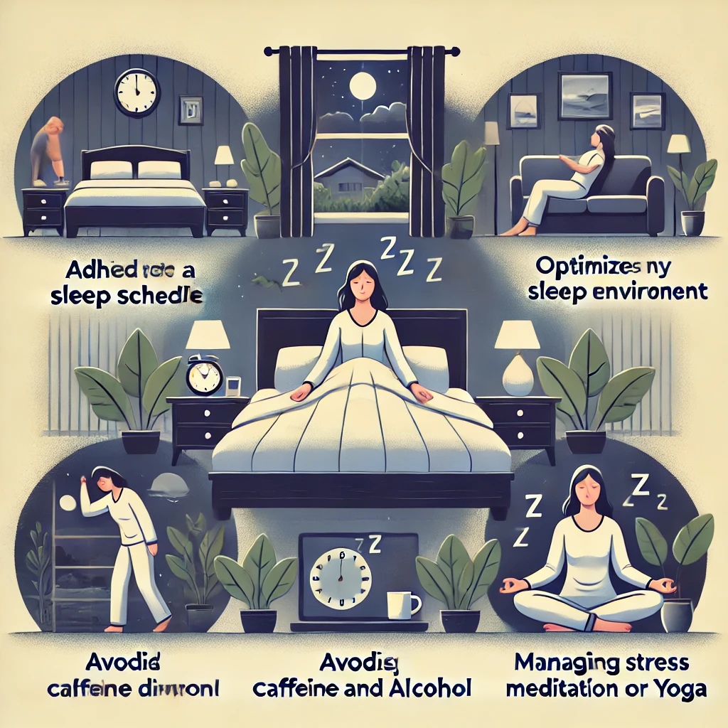 수면의 질을 향상시키는 팁