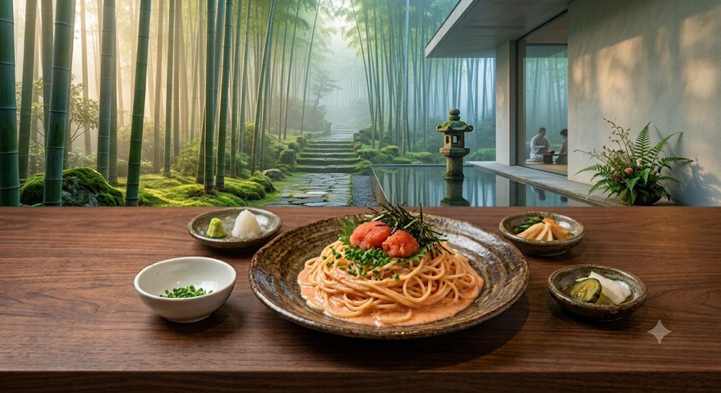 파스타와 만나버린 명란