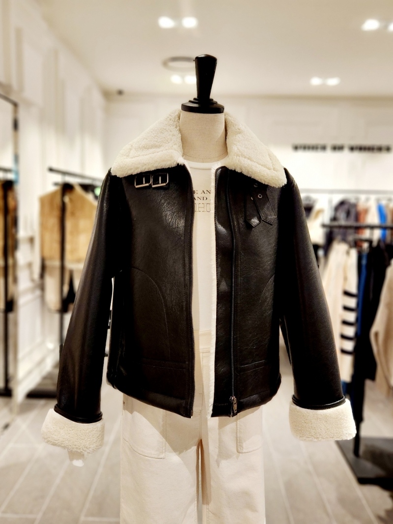 보브 현대천호점 VOV보브 페이크 집업 무스탕 7152475101