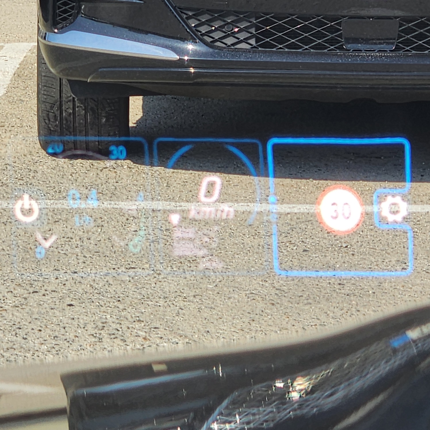 비어있는 hud항목 속도제한표시