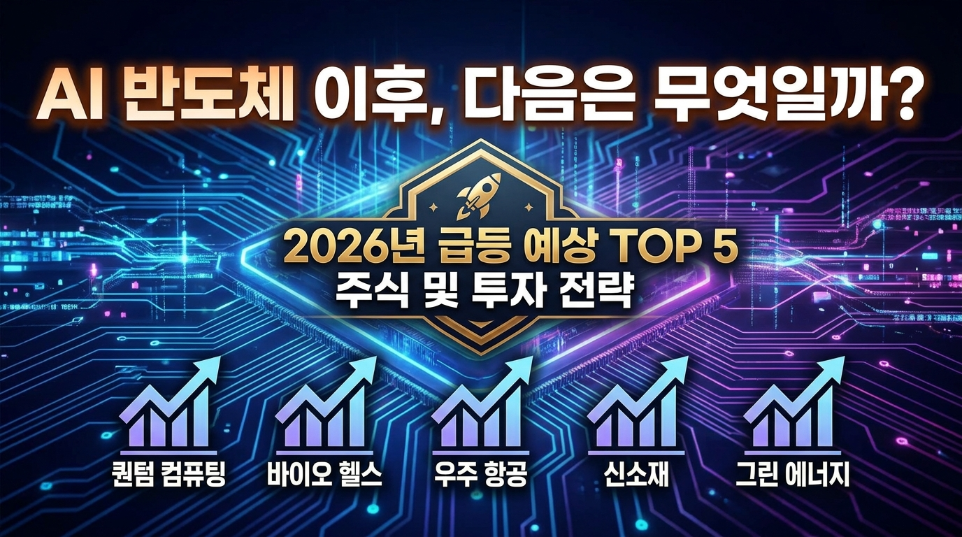 AI 반도체 다음은? 2026년 급등할 주식 TOP 5 예측과 투자 전략