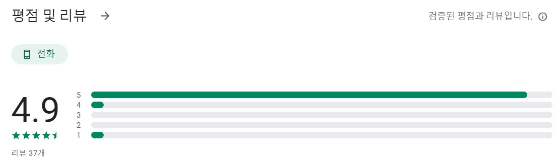 지니알림앱 평가