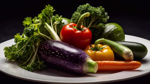 색이 선명한 식재료