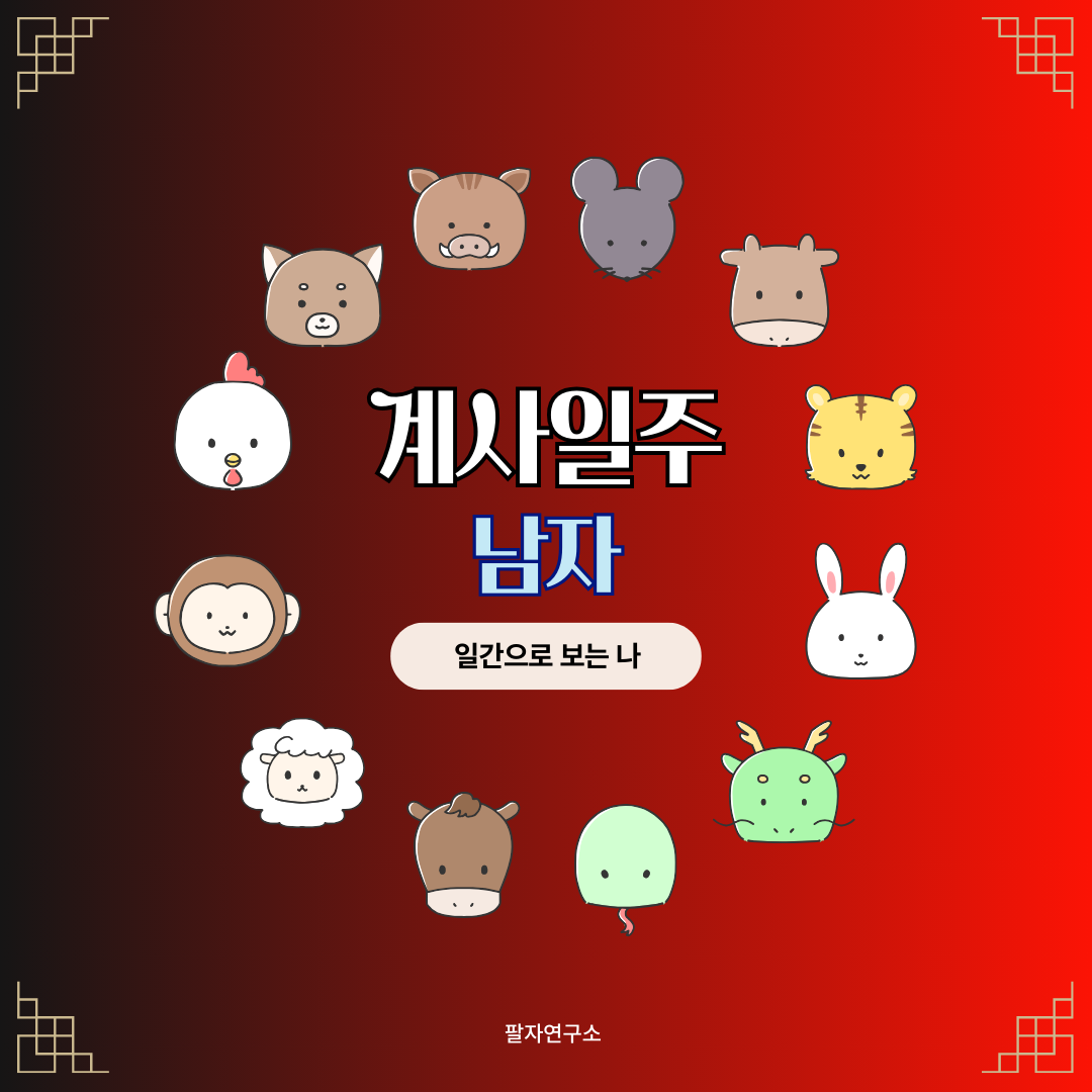 계사일주 남자 – 성격, 인생 흐름, 연애, 유명인