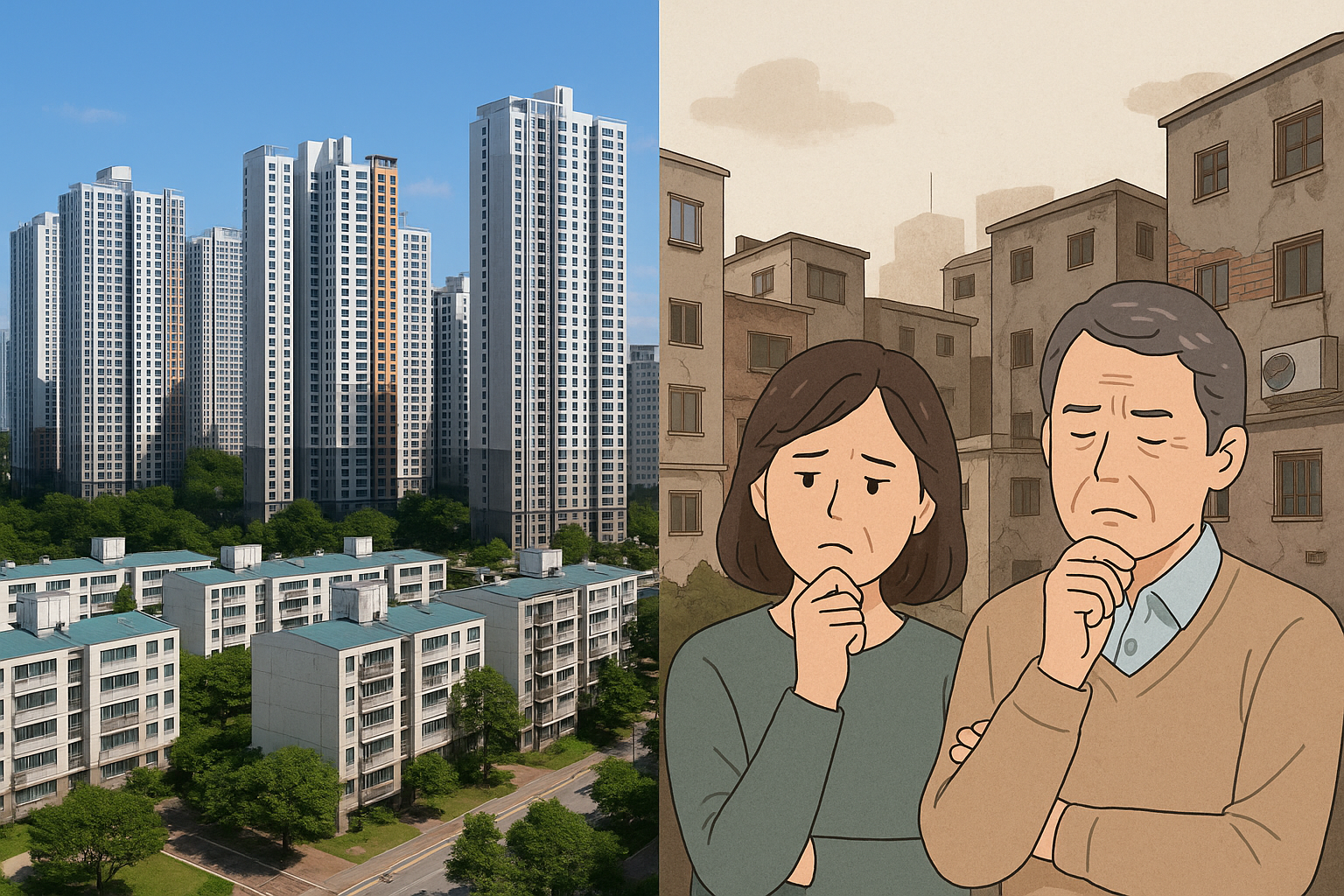 재개발하려면 기존 주민은 이사를 가야 할까?