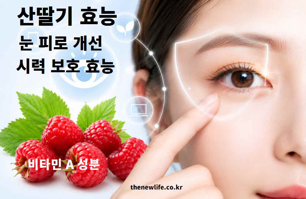 산딸기 효능 눈 피로 개선 시력 보호