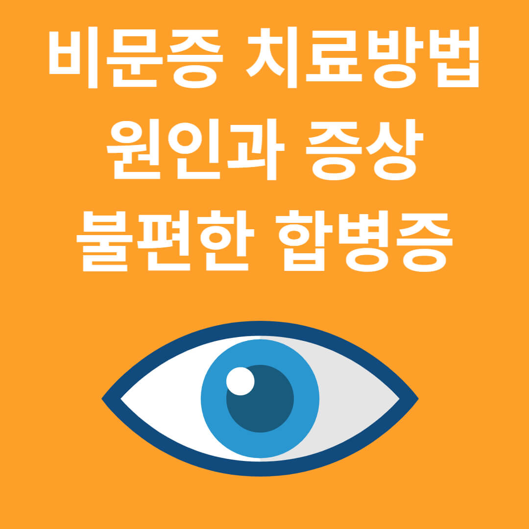비문증 치료방법&#44; 원인과 증상&#44; 합병증