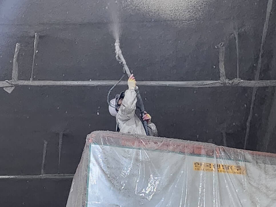 퍼라이트-단열-흡음-내화-뿜칠
