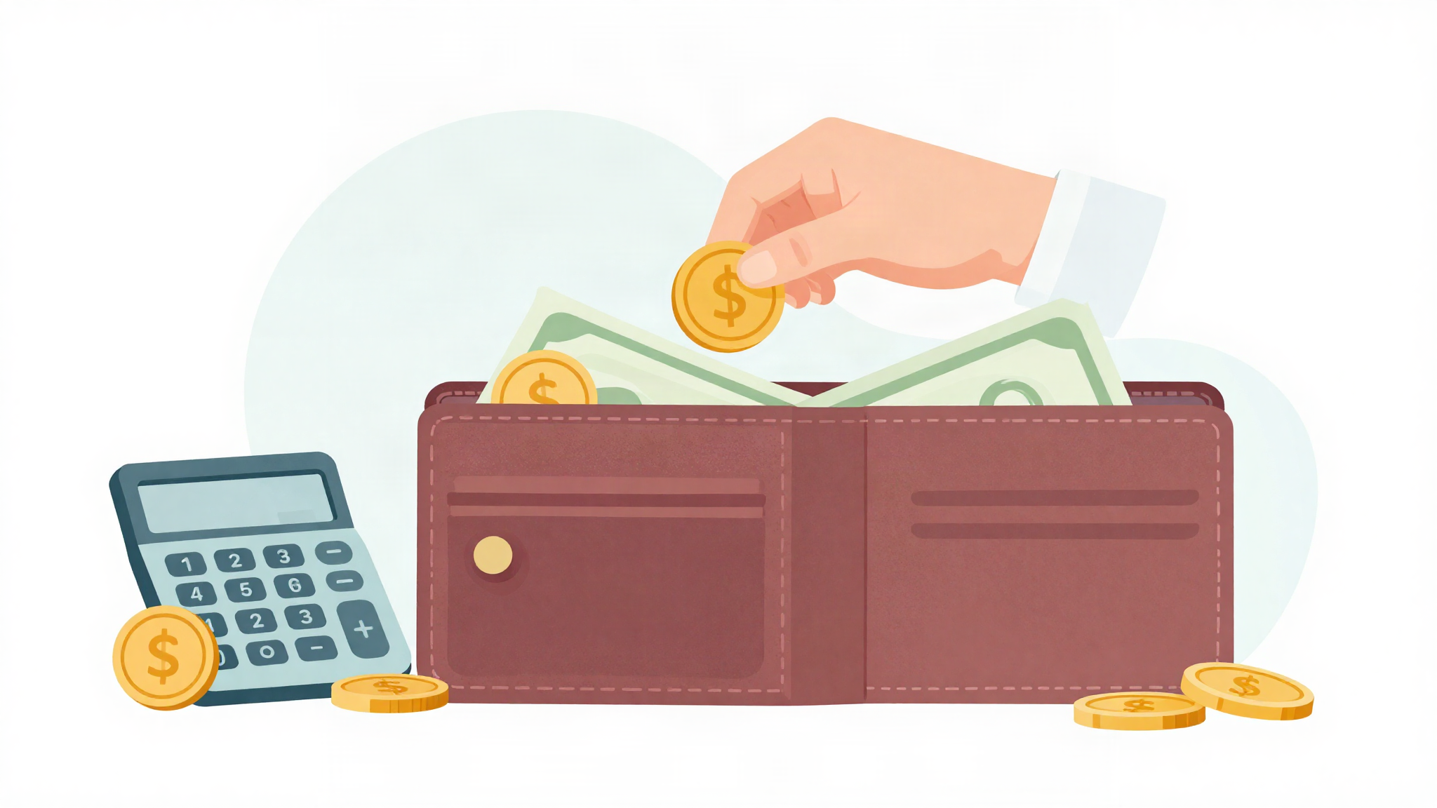 근로장려금 신청 지급 일러스트