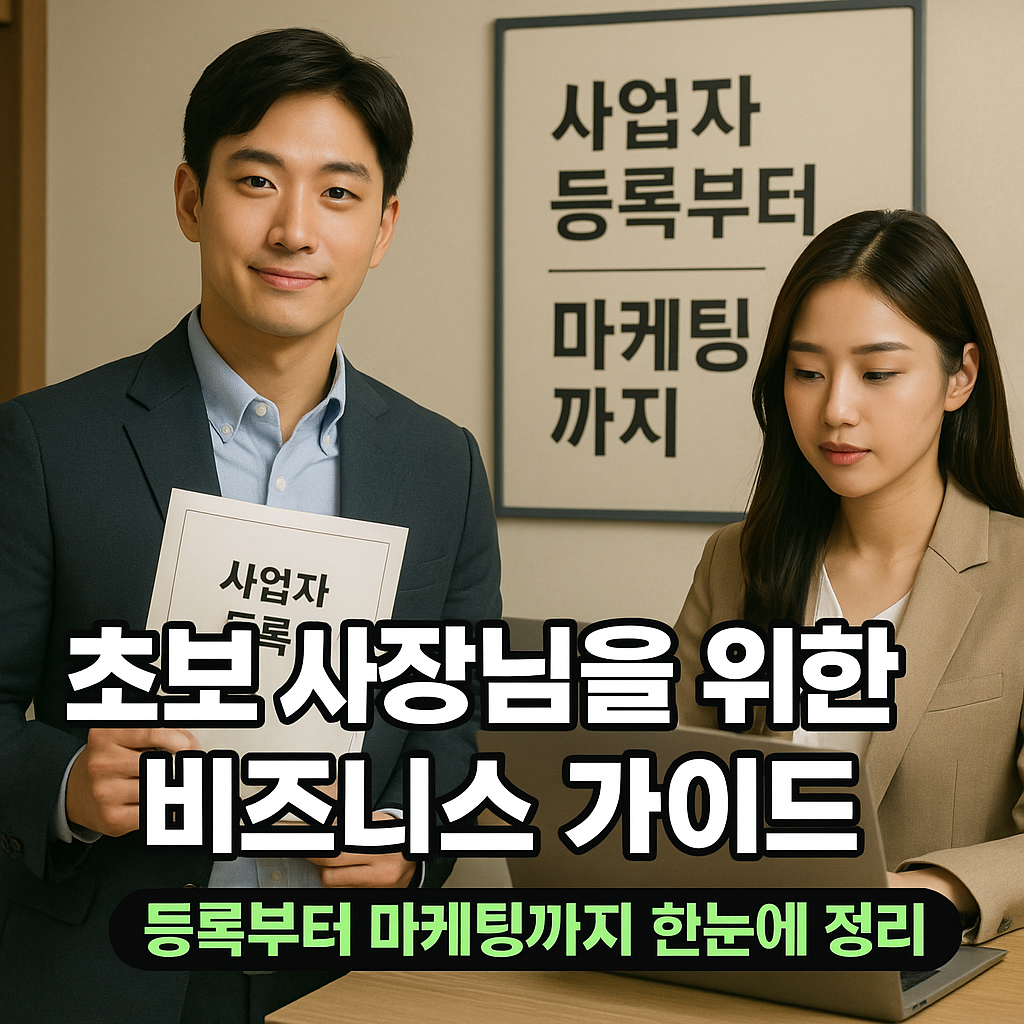 초보 사장님의 비즈니스 준비 상담